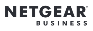 Logo de NETGEAR Business, texte en majuscules et gras
