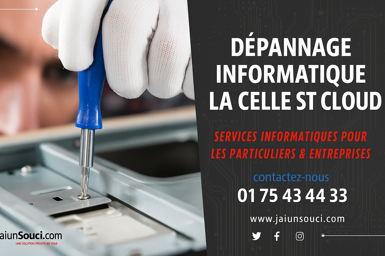 Dépannage informatique La Celle Saint-Cloud