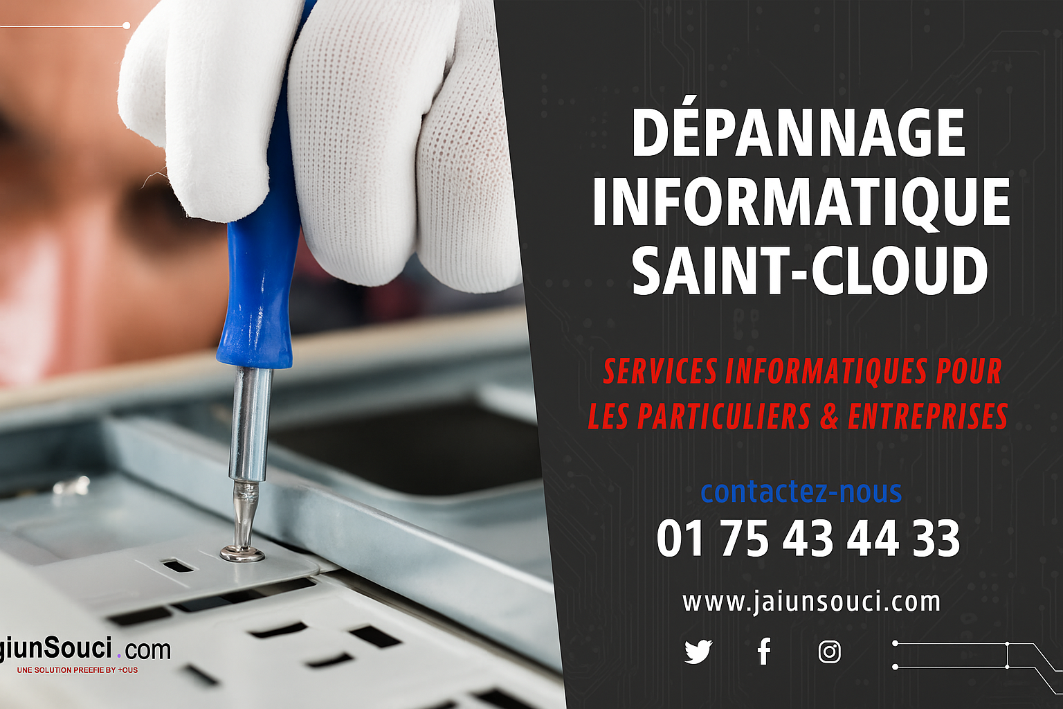 Dépannage informatique Saint-Cloud