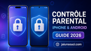 Contrôle parental iPhone et Android : limitez le temps d’écran et protégez vos enfants. Aide et assistance à la configuration à Paris – 01 75 43 44 33